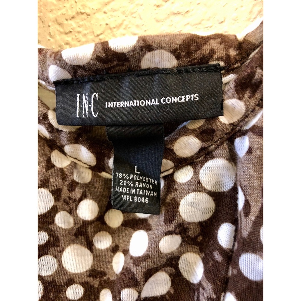 INC Ruffled Tank Top in size Large! - Picture 3 of 5